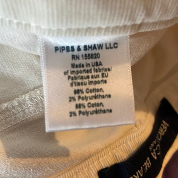 Veronice Beard Crosbie Wide Leg Corduroy Pants Size 30 - Picture 9 of 9